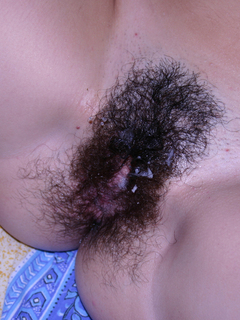 Big ass unshaved female gets crammed doggystyle!