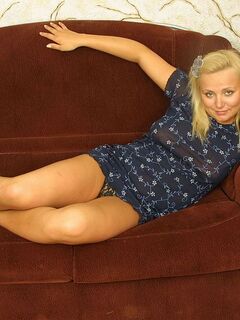 teengirl flashes her untrimmed pussy in various strange placed