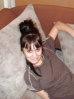 Nice Looking Angel With Long Hair Teasing For First Time