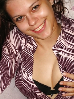 Teasing Amateur Girlfriend With Long Hair