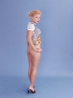 Sweet Virgin Breasts Of Gorgeous Blond Babe