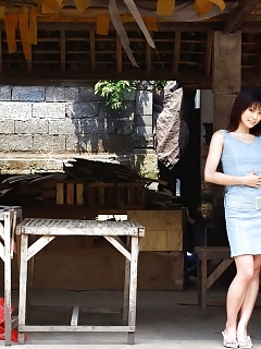 Lovely Japanese Babe Demoes Off Her Delicious Tits, Butt And Hairy Cock Pocket