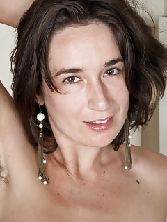 There Are Too Many Girls With Shaved Cunts, So Penelope's Hairy Figure Is A Welcome Site