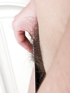 Tayra Jane Likes Her Kitchen, And Demonstrating Off Her New Grey Dress