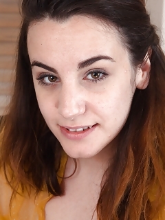 Aragne Is Wearing A Naughty Blue Skirt And Yellow Undies Underneath And Shows Her Furry Body