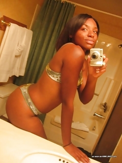 Naked Ebony Doll Gapes Ass And Bares Her Snatch