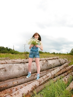 She Is So Lecherous She Is Tied Herself Up In Knots...see As She Unravels Her Sexual Tension By Having Fun With Her Fluffy Cunt.