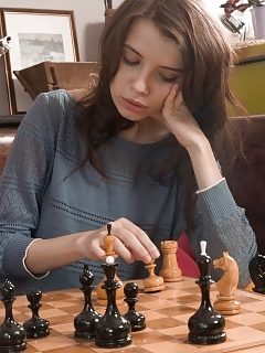 Christy Is Ending A Game Of Chess And After Losing Has To Strip Nude Pictures