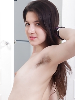 Dennis Is Home From College And Wearing Her Checked Top And Jeans Skirt