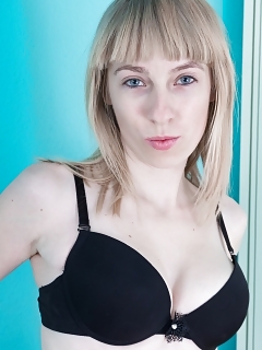 Natinella Likes Her Black Holdups Whenever She Wears Them, And Is Posing By Her Mirror