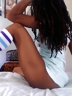 Amateur Black Porn Ebony Solo Voyeur