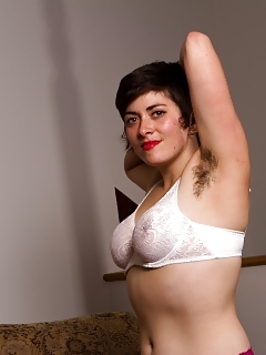 Captivating Beautiful Model Louise Pulls On Her Thick Cunt Hair In Her Attractive White Gloves.