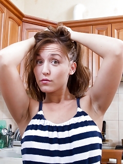 Unshaved Bitch Era Is A Nasty Brunette Lady That Enjoys To Let You See Off Her Nubile Body