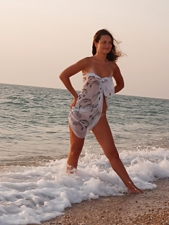 Blistering Girl Exploring Cooter Outdoor