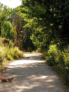 Dirty Naked Brunette In A Hardcore And Delightful Landscape