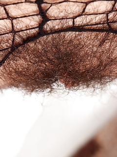 Check Out Exotic Ansie's New Costume As You Can See Her Bushy Pussy At All Times! Her Natural Muff Is Quite Amazing.