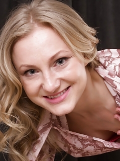 Nadin Enjoys Her White Teddy Bear And Is Her Desired Toy