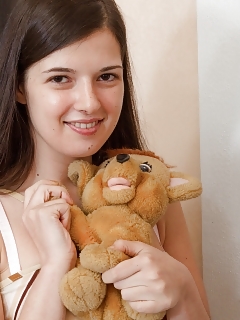 Lima Loves Her Stuffed Dildos And Enjoys Being Nude