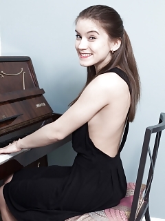 Evelina Loves To Love Herself, But Sometimes Matters Should Be Taken Into Her Own Hands, And She Must Tease Her Perfect Hairy Cunt Pictures