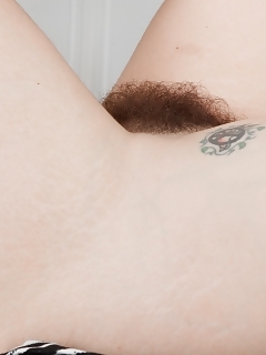 Simone Flaunts Her Hairy Legs In The Kitchen And Is In Her Breathtaking Zebra Dress Pictures