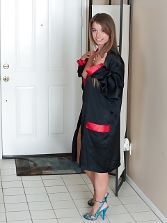 Bunny Opens Her Package But Enjoys The Styrofoam Inside