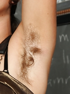 Alexis Naked Hairy Teen Pussy